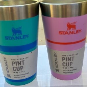 Brand new Stanley pint glasses (listing is for the pair)